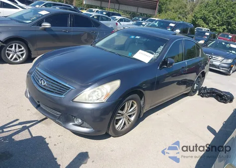 2010 Infiniti G37 Journey z USA, uszkodzony, nr VIN JN1CV6AP8AM201848